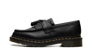 Adrian Virginia Leather Tassel Loafers "Black"