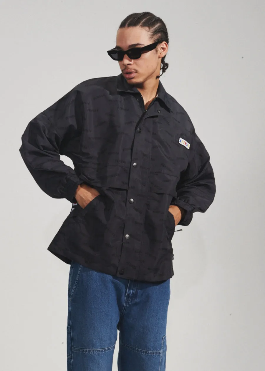 AFENDS FENDSA SPRAY JACKET CHARCOAL