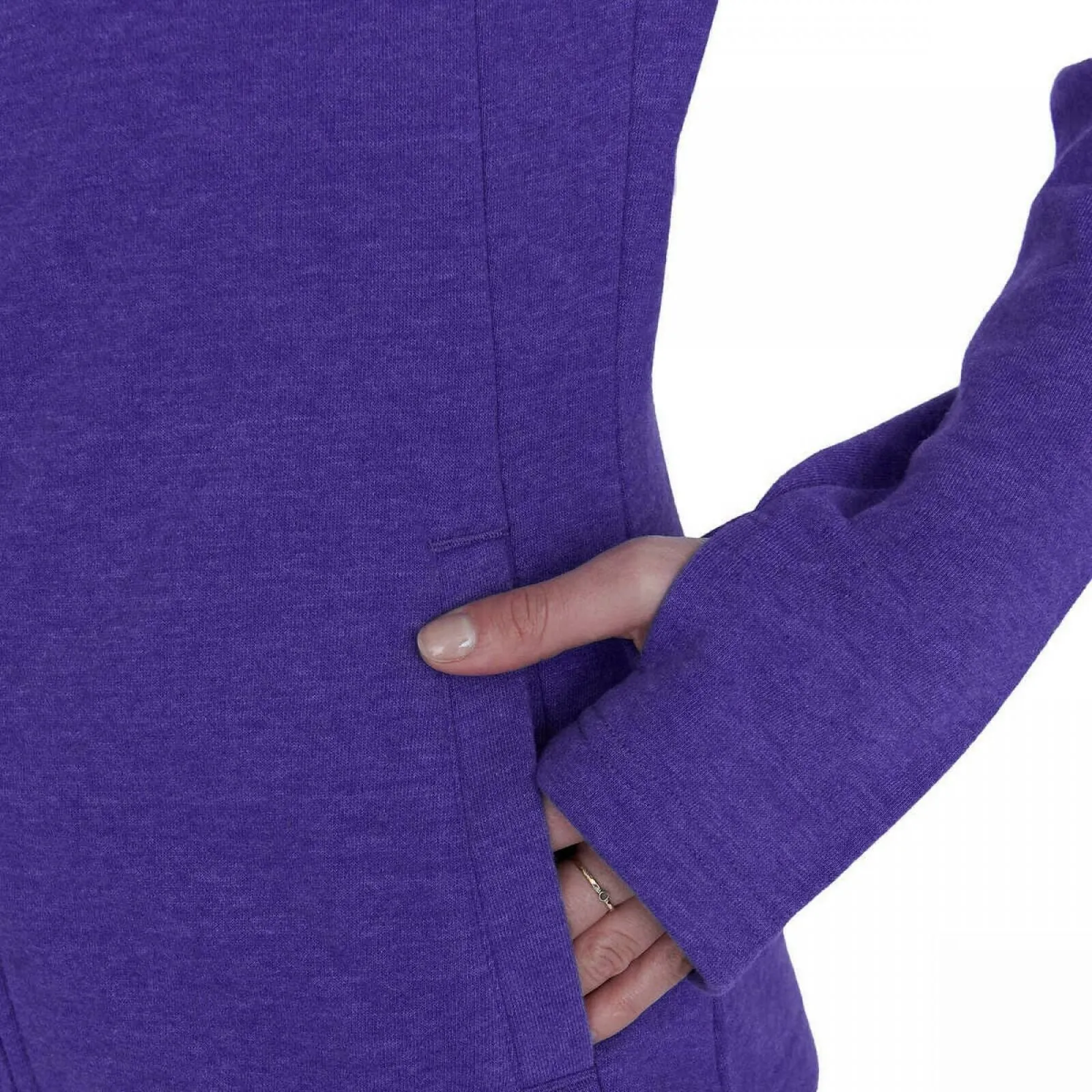 Bench Women's Full Zip Mock Neck French Terry Jacket