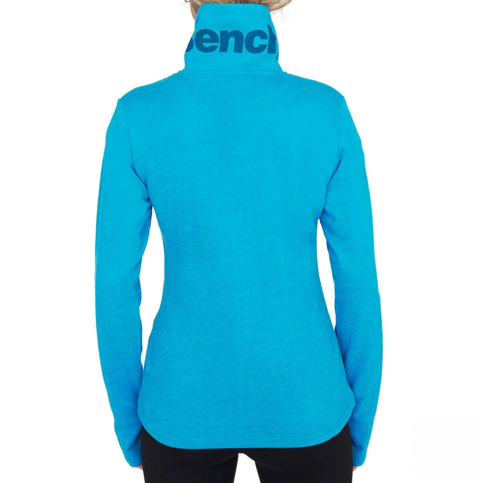 Bench Women's Full Zip Mock Neck French Terry Jacket