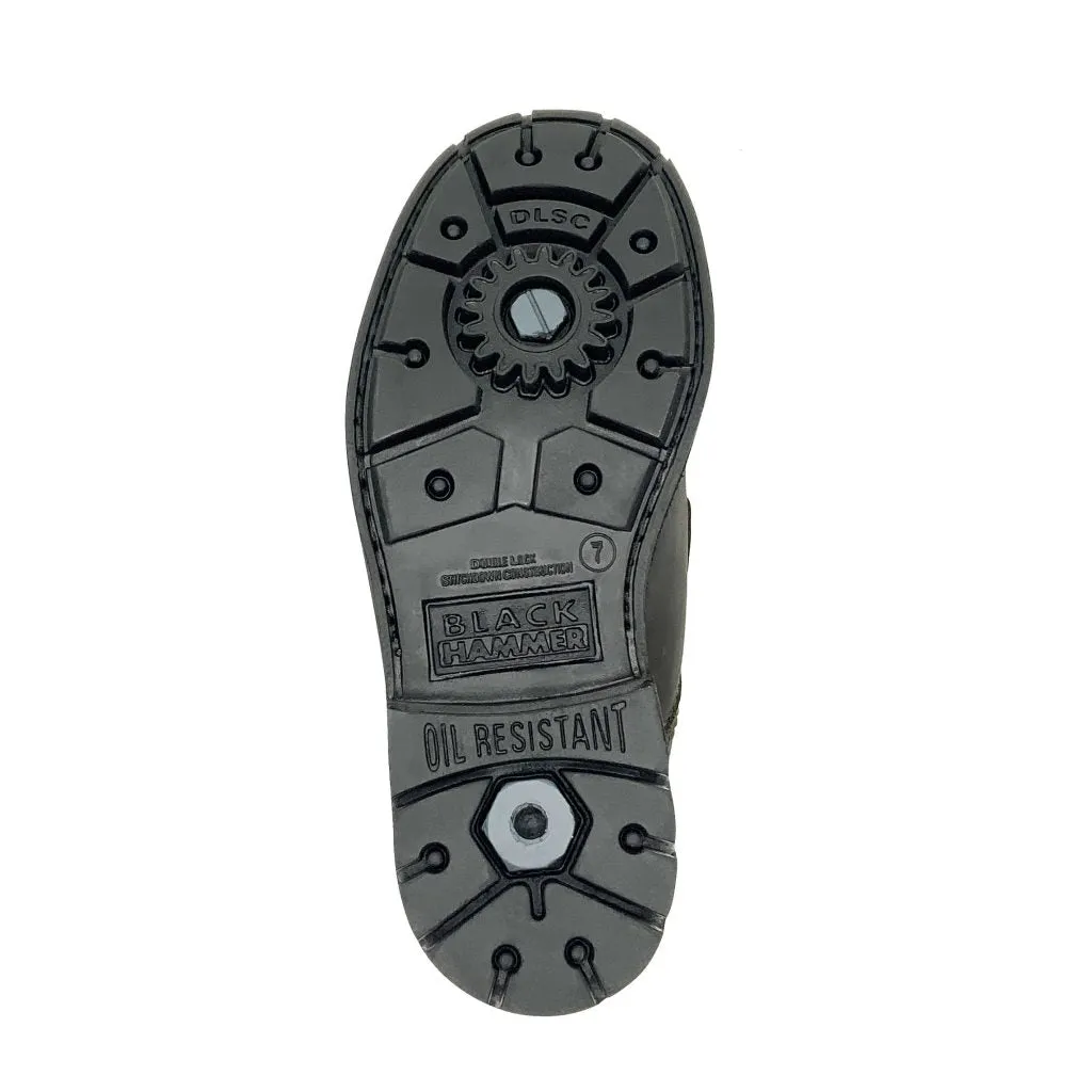 Black Hammer 4000 Series Mid Cut Safety Shoes BH4660 (SIRIM APPROVED)