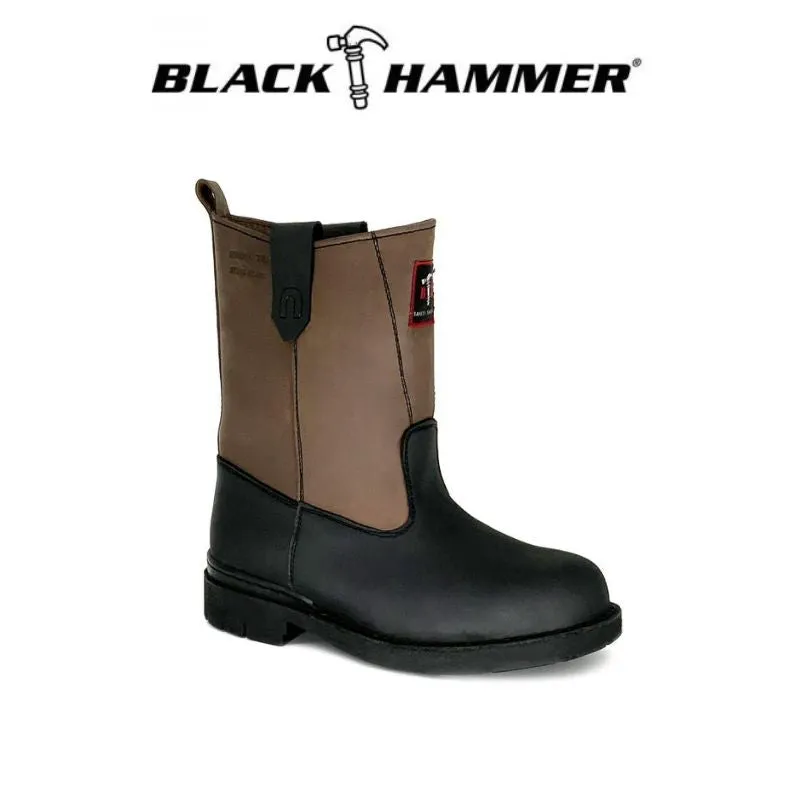 Black Hammer Men 4000 Series High Cut Safety Shoes BH4702
