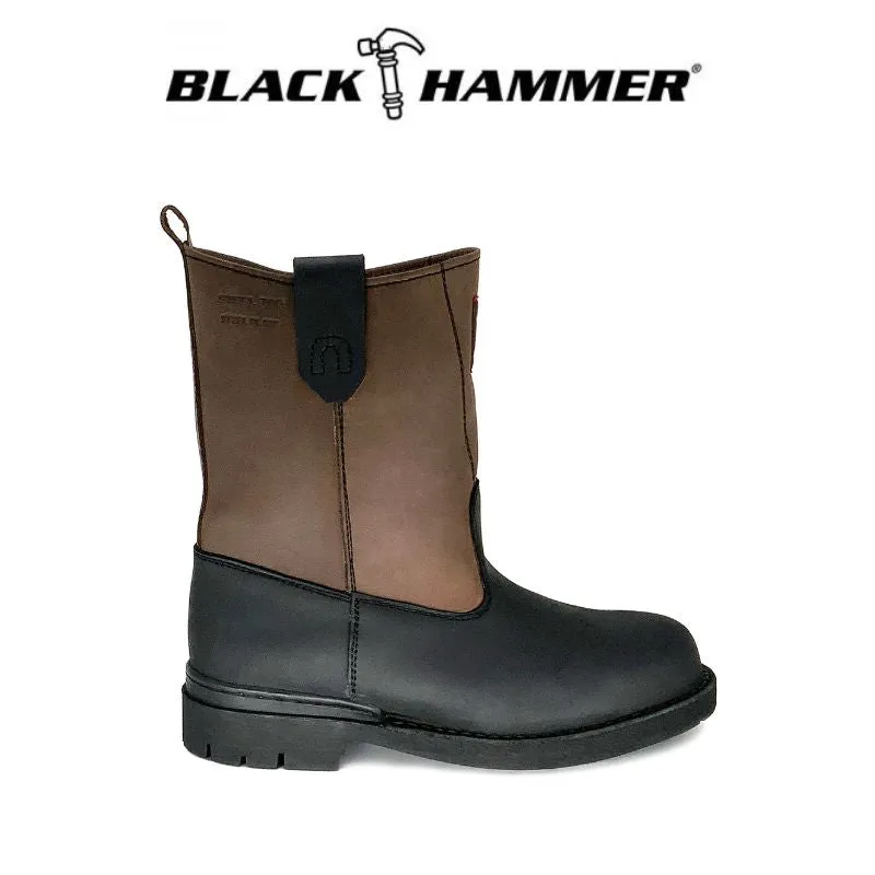 Black Hammer Men 4000 Series High Cut Safety Shoes BH4702