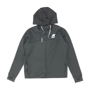 Black Solid Leather Jacket