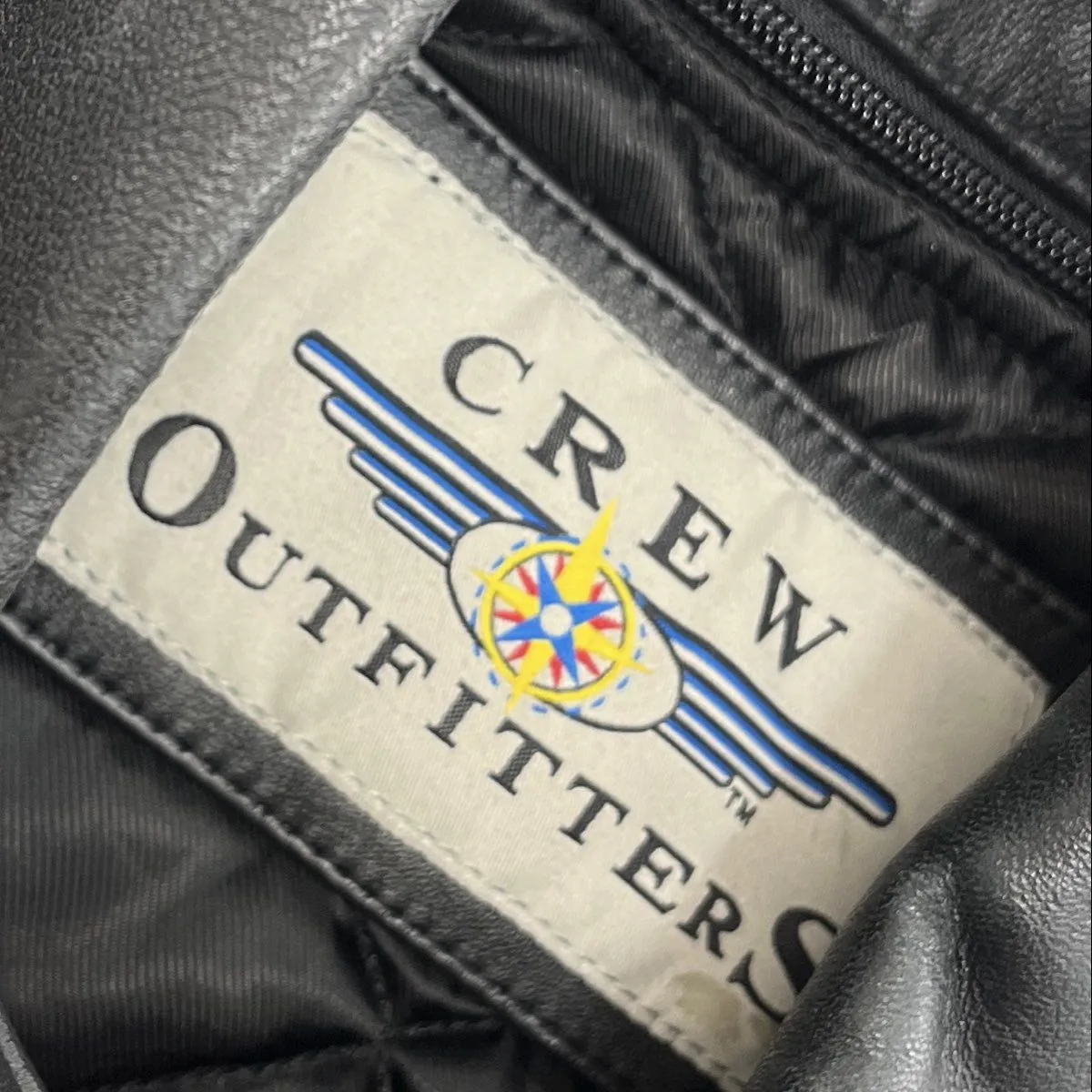 Black Solid Leather Jacket