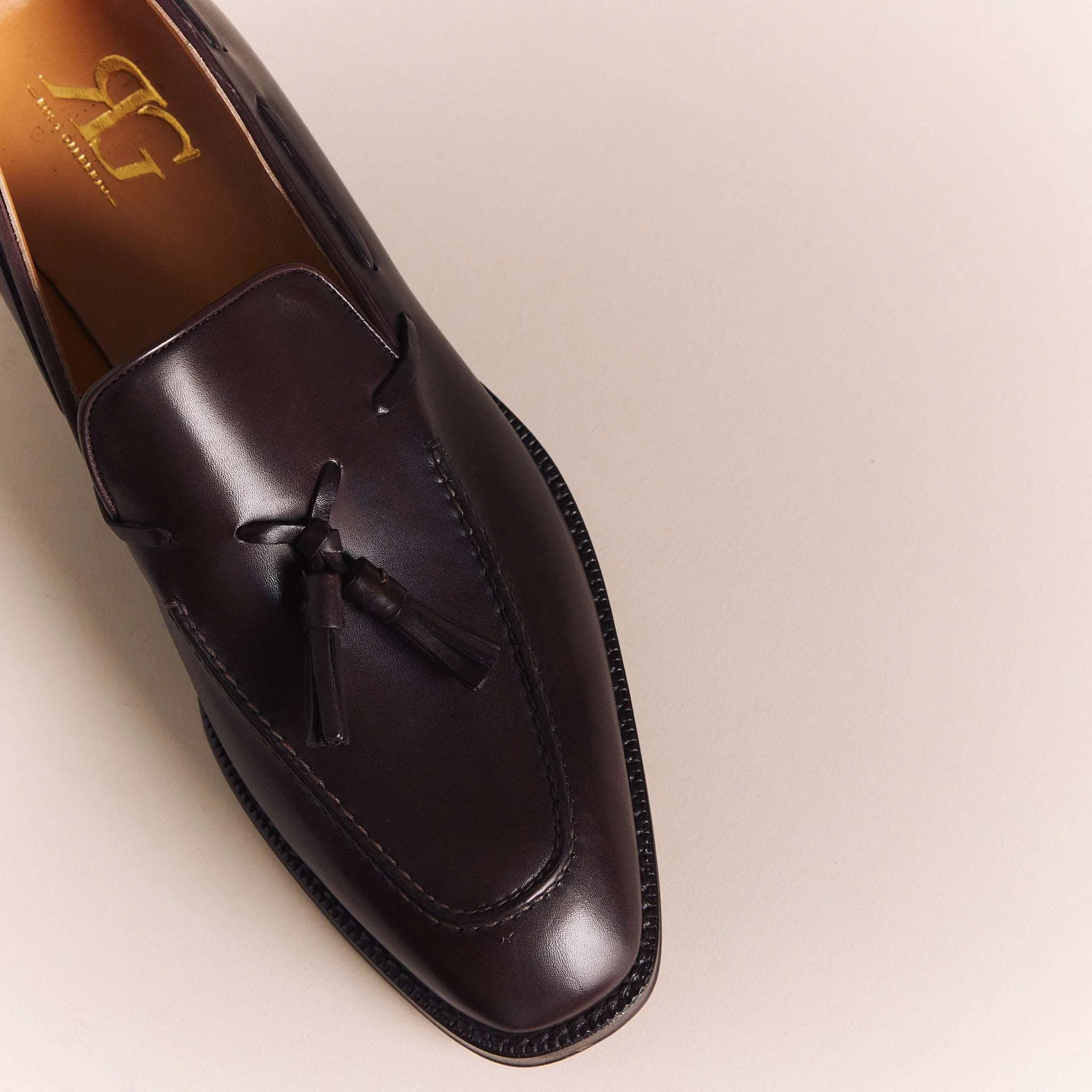 Brown Tassel Loafers