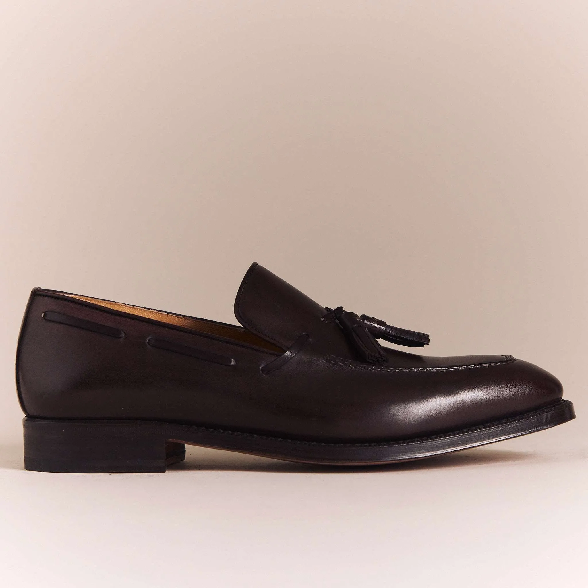 Brown Tassel Loafers