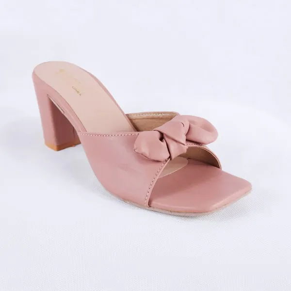 Cemic Pink Block Heels
