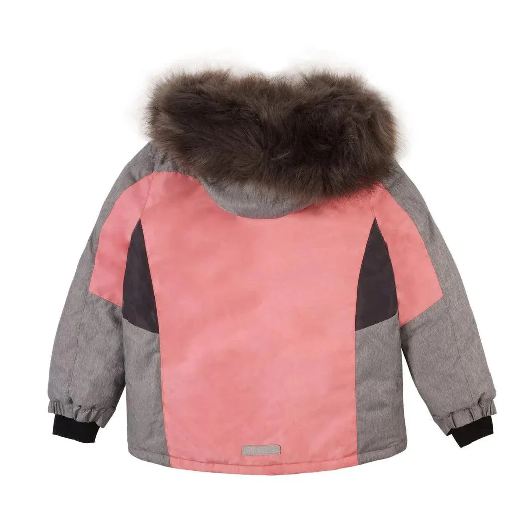 Conifere Flossy Bloom Girls Snowsuit Set - Grey - (Sizes 4, 6 & 6x)