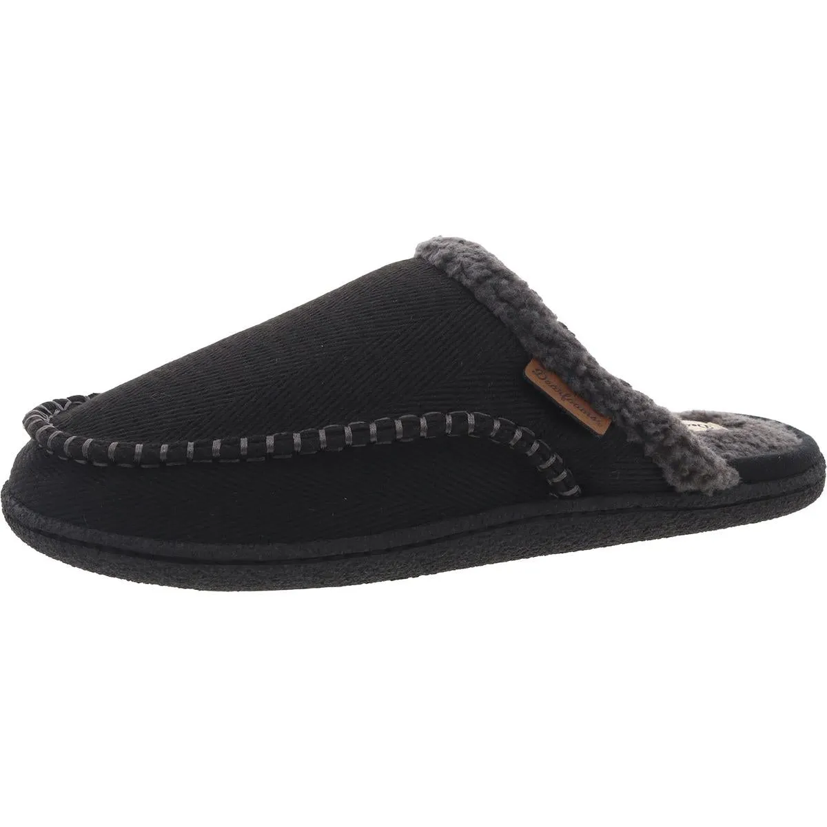 Dearfoams Womens Padded Insole Slip On Moccasin Slippers