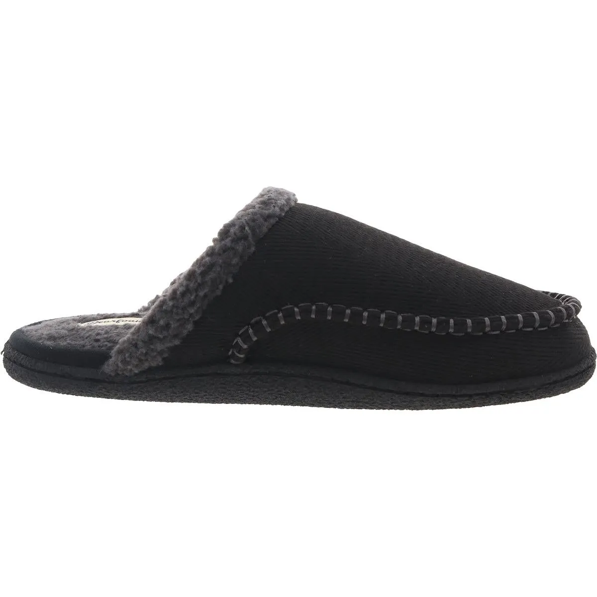 Dearfoams Womens Padded Insole Slip On Moccasin Slippers