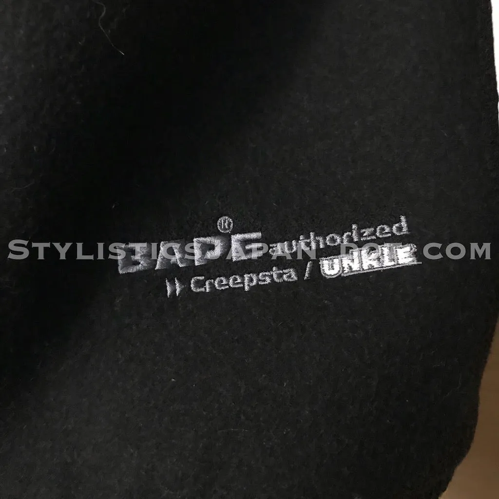 DS! A Bathing Ape Bape x Unkle Wool/Leather Stadium Jacket M~L/XL