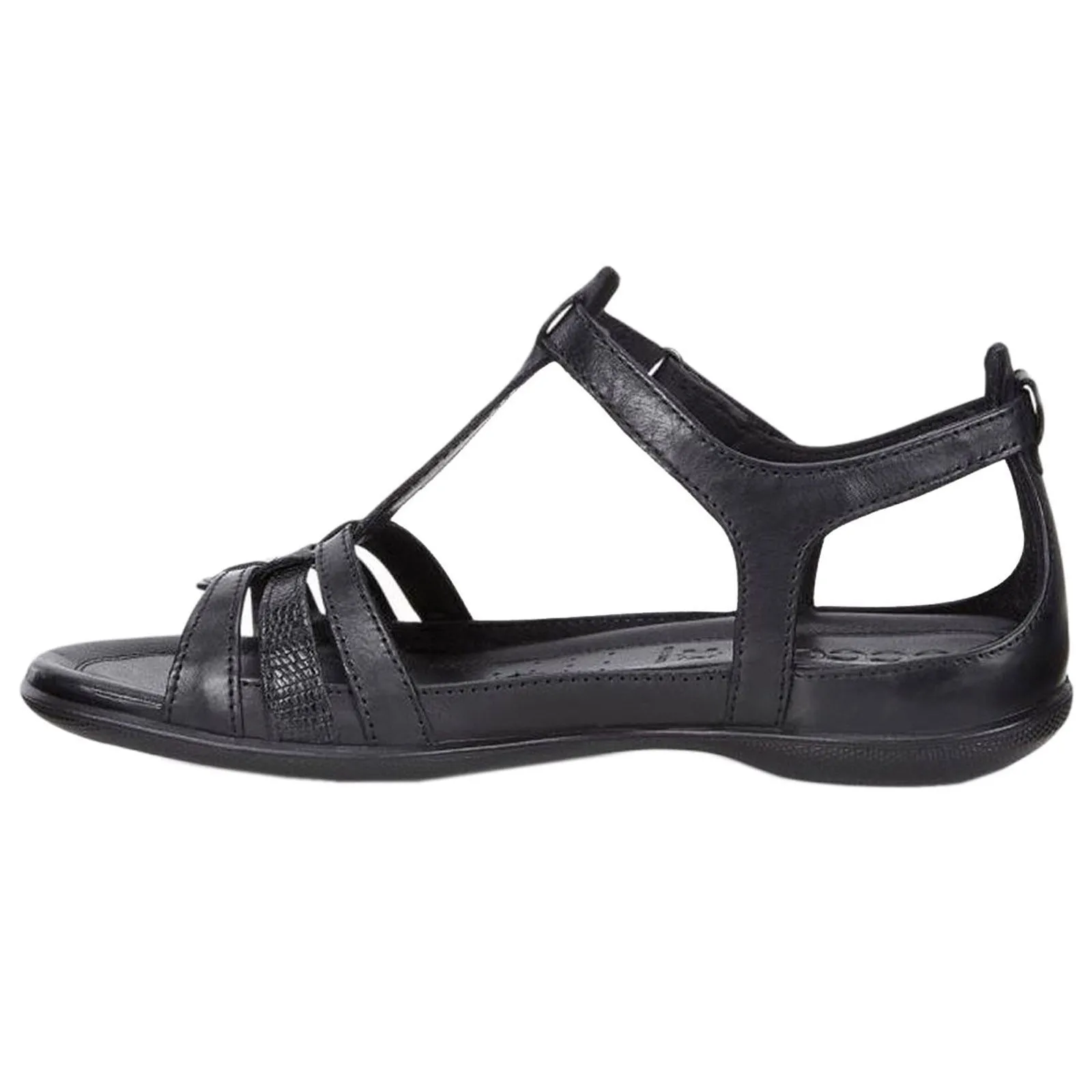 Ecco Flash Leather Women's Flat Sandals