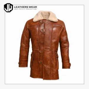Genuine Real Leather Coat