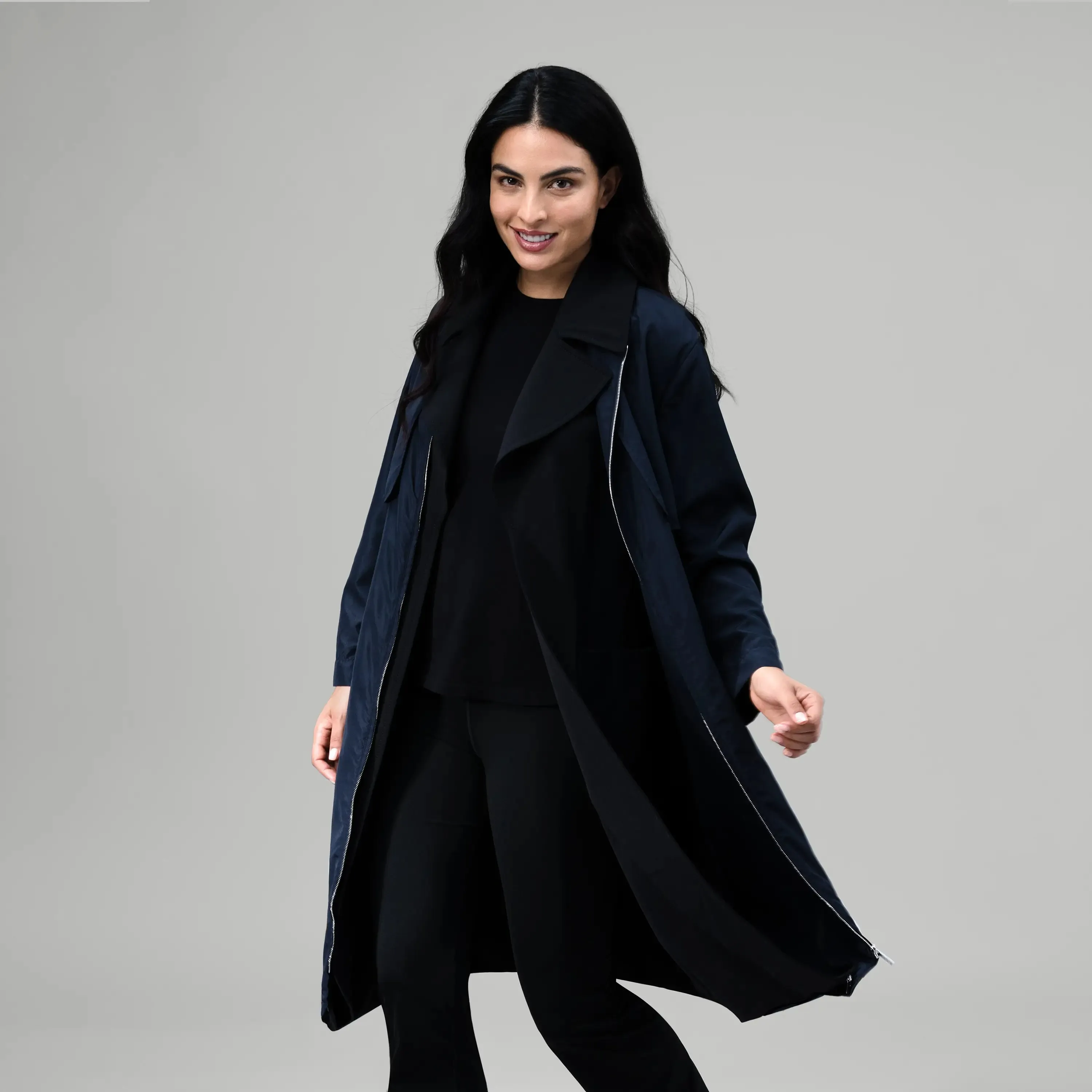 Gilet Hybrid Two Piece Trench - SEASONAL NAVY
