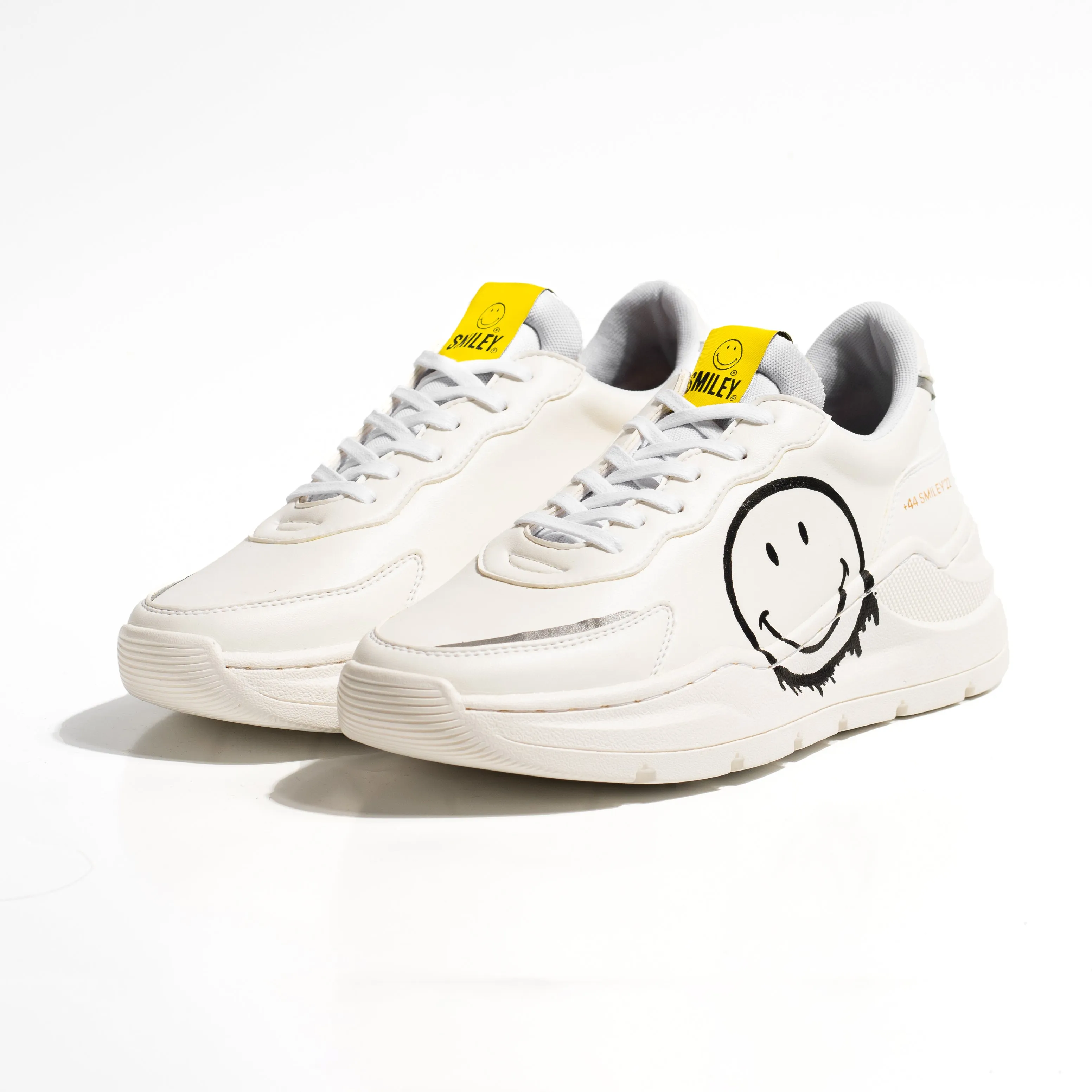 GIO CARDIN x SMILEY - ZOE - TRIPLE WHITE