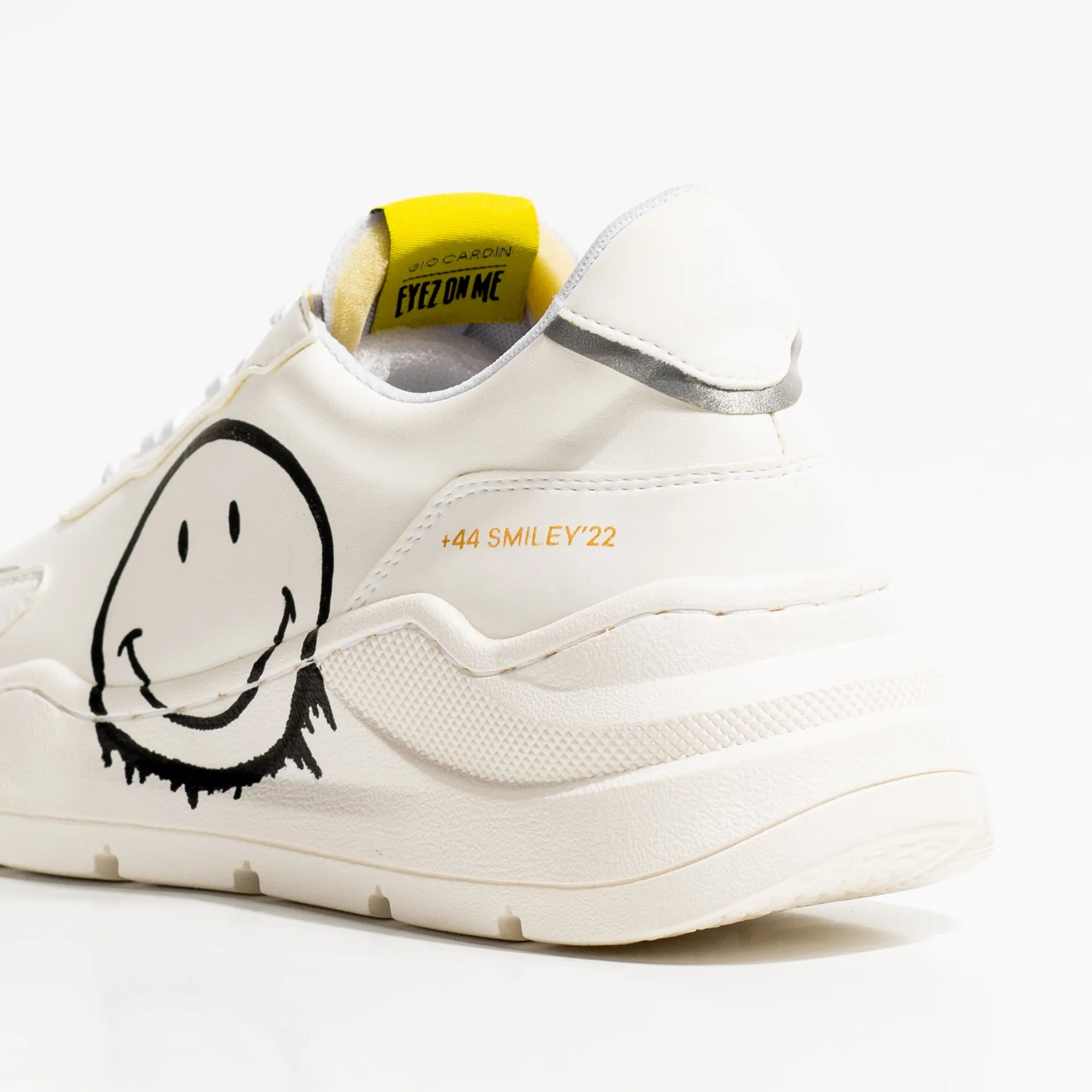 GIO CARDIN x SMILEY - ZOE - TRIPLE WHITE
