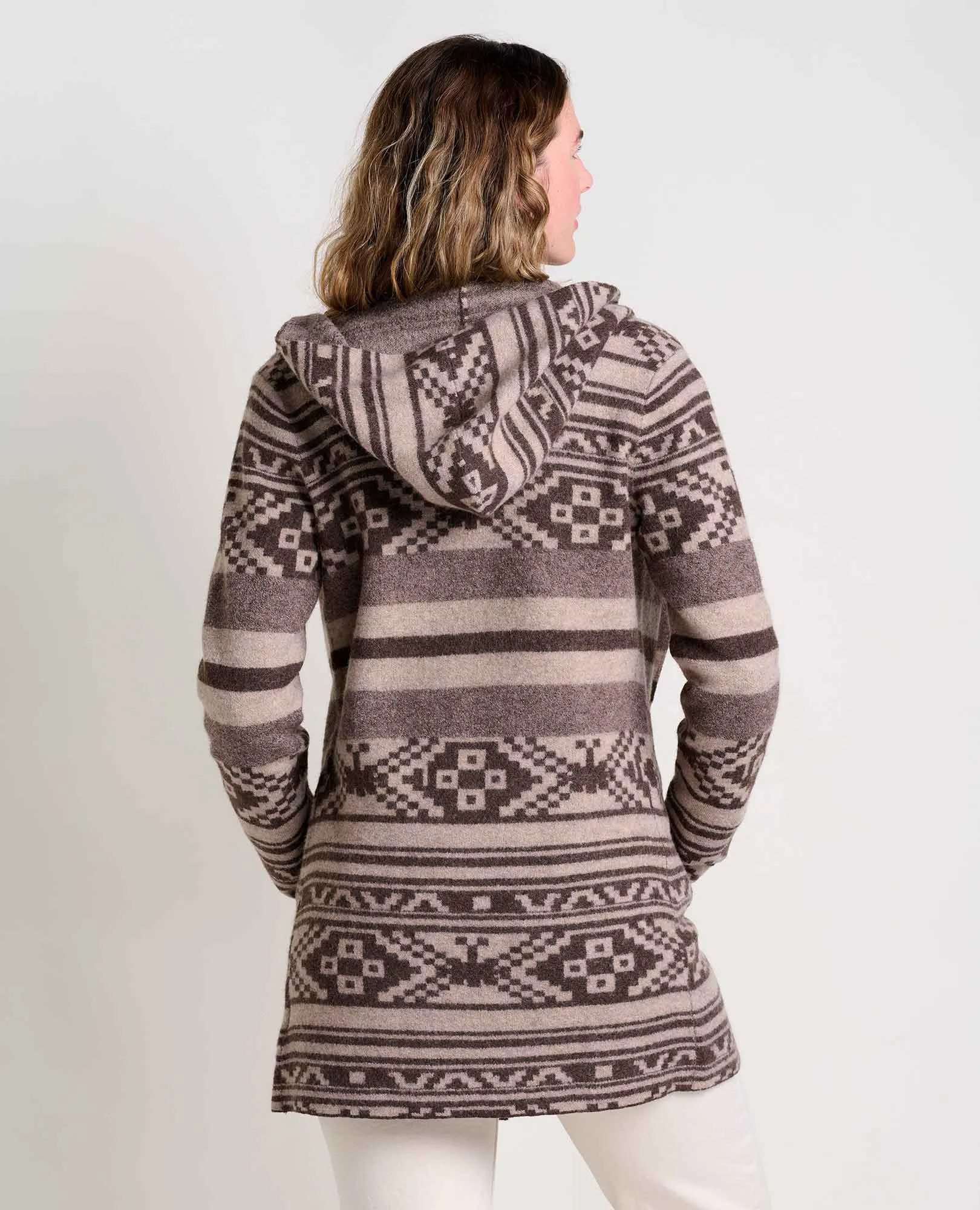 Heartfelt Hoodie - Chestnut Fair Isle - SALE