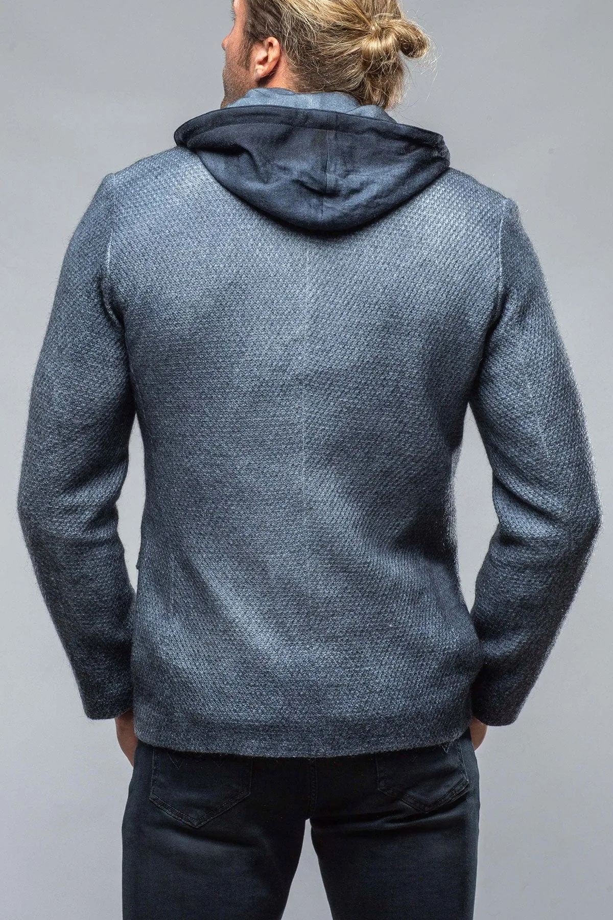 Hooded Mohair Coat
