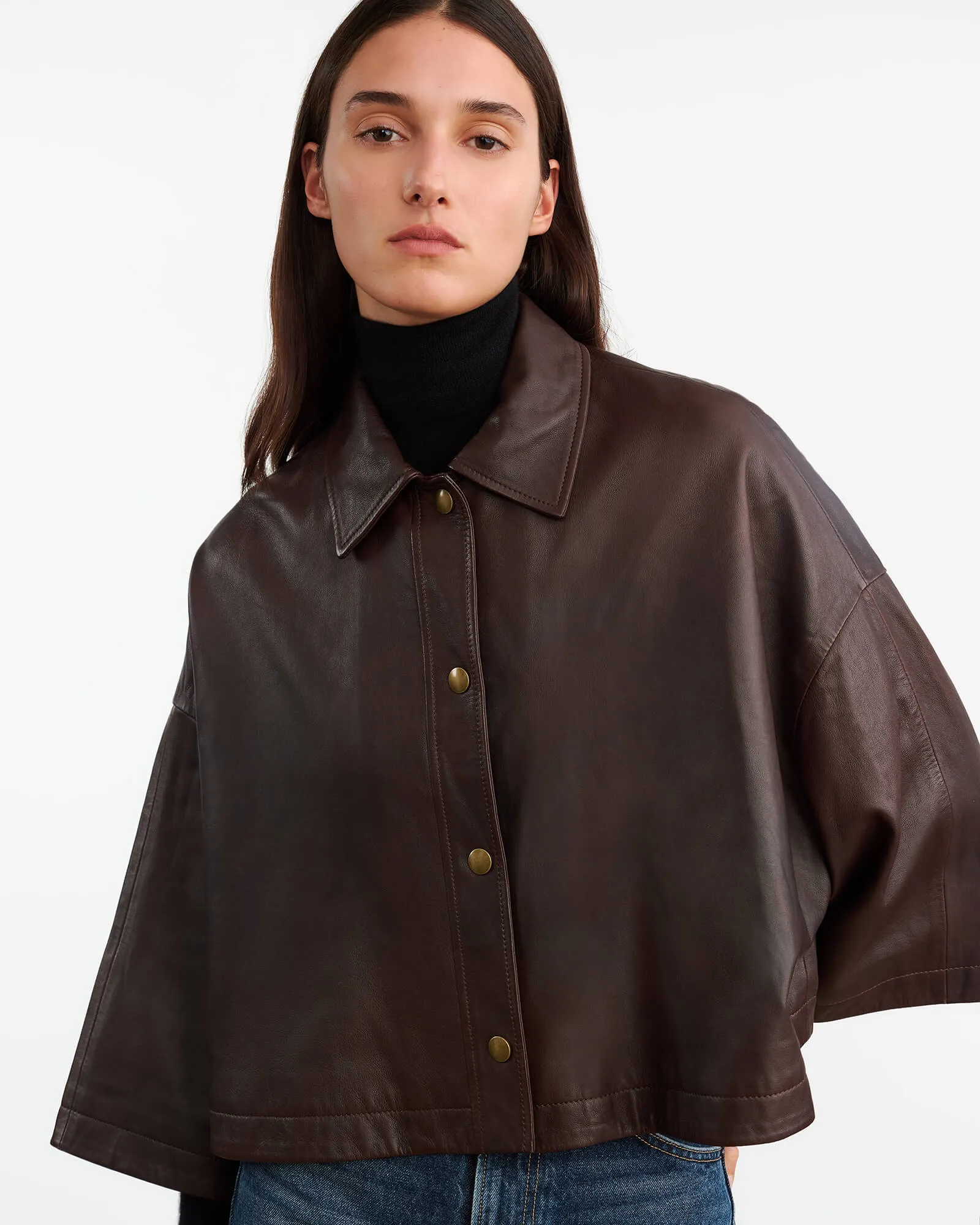 INES LEATHER JACKET