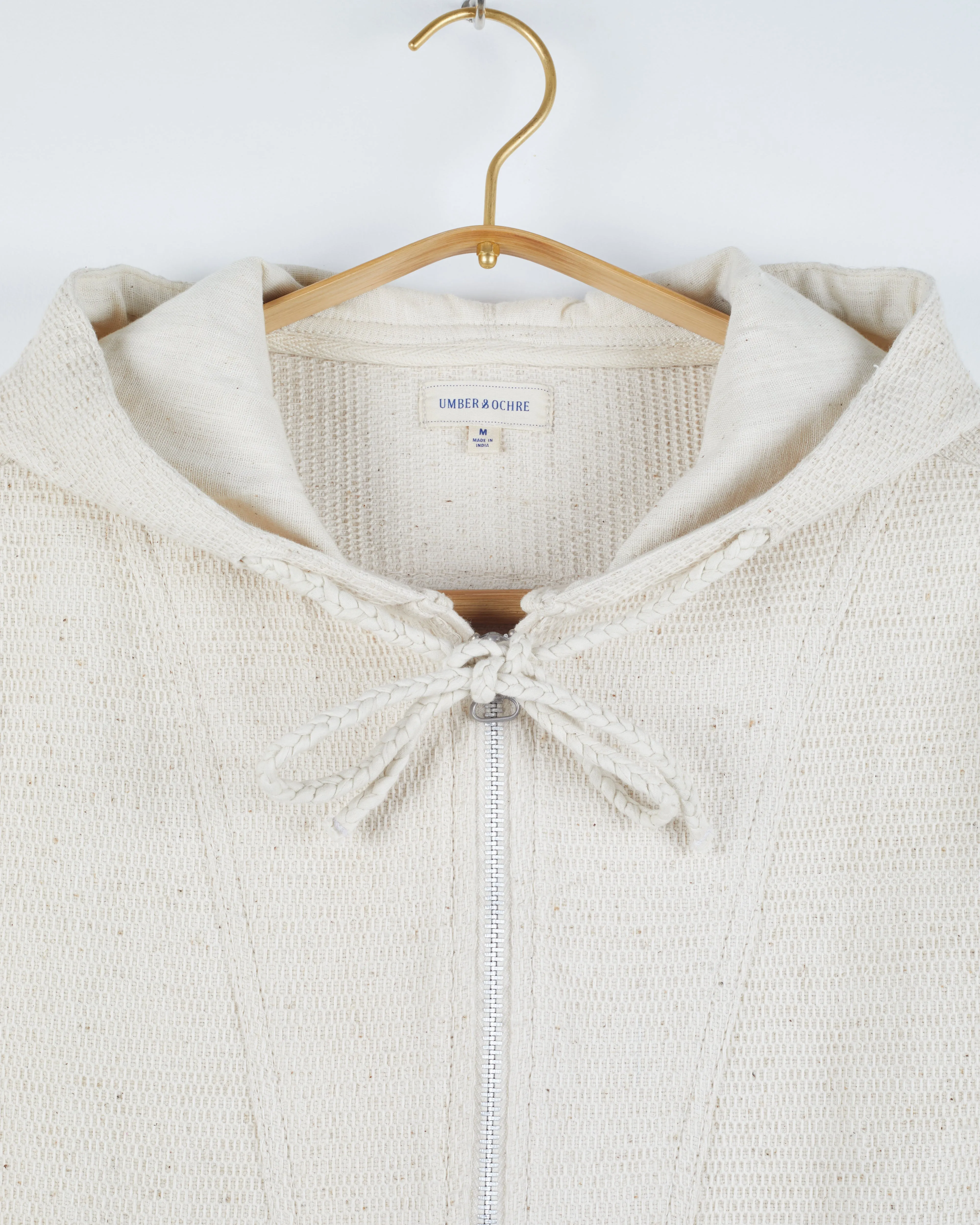Isaac Hoodie in Honeycomb Natural