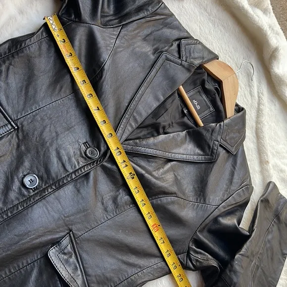 JLC New York Outerwear vintage leather blazer
