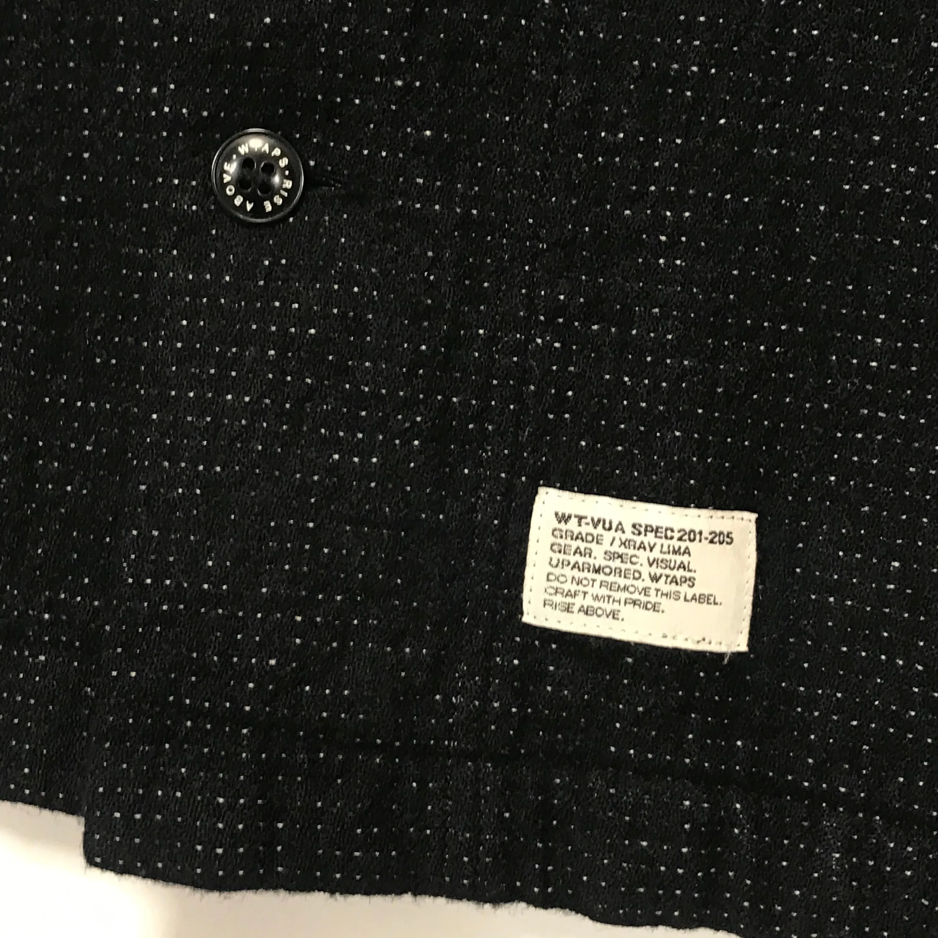 [L] WTaps 08AW Red Dawn Revolt Establishment BUDS L/S Shirt