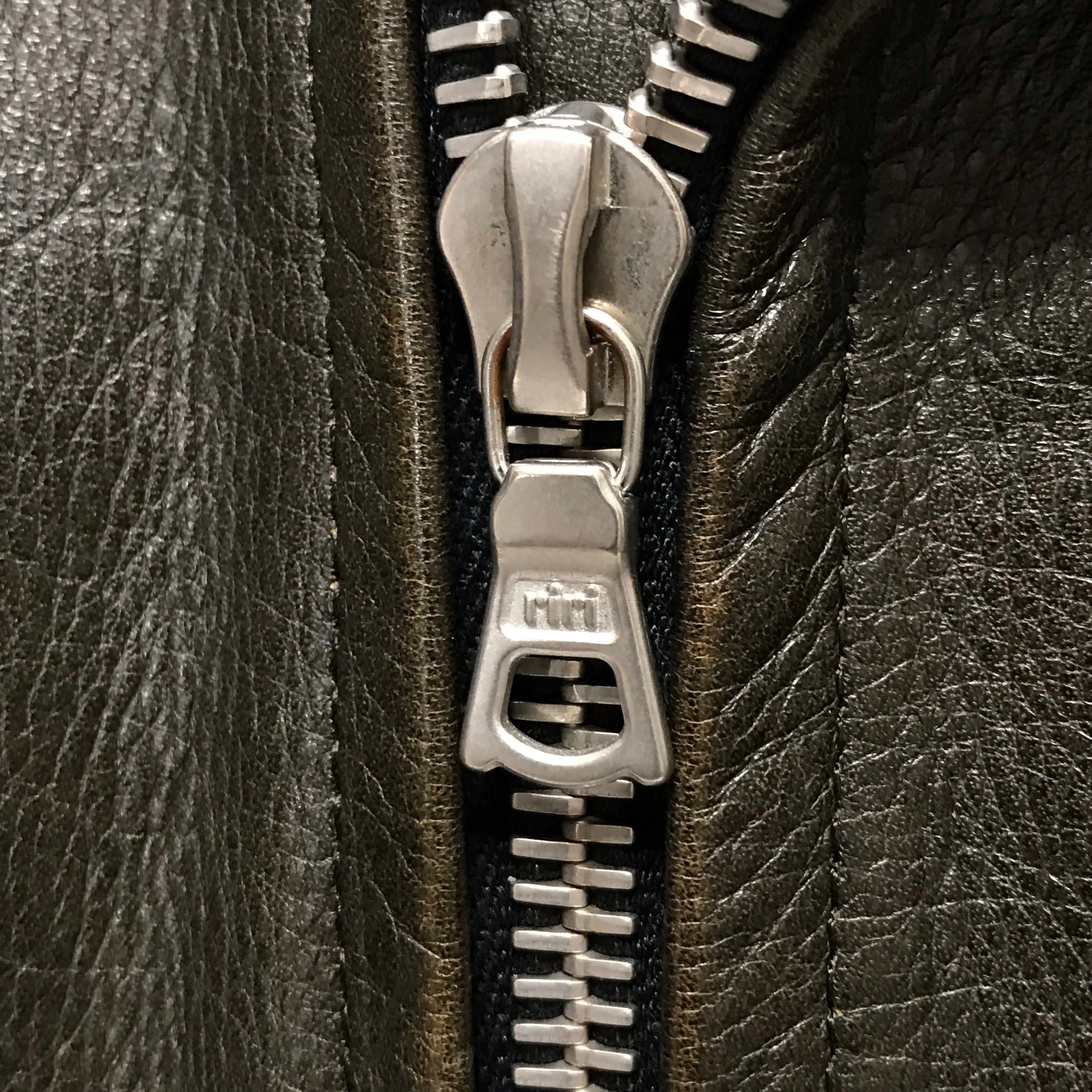 [L] WTaps 10AW Leather Riders Jacket