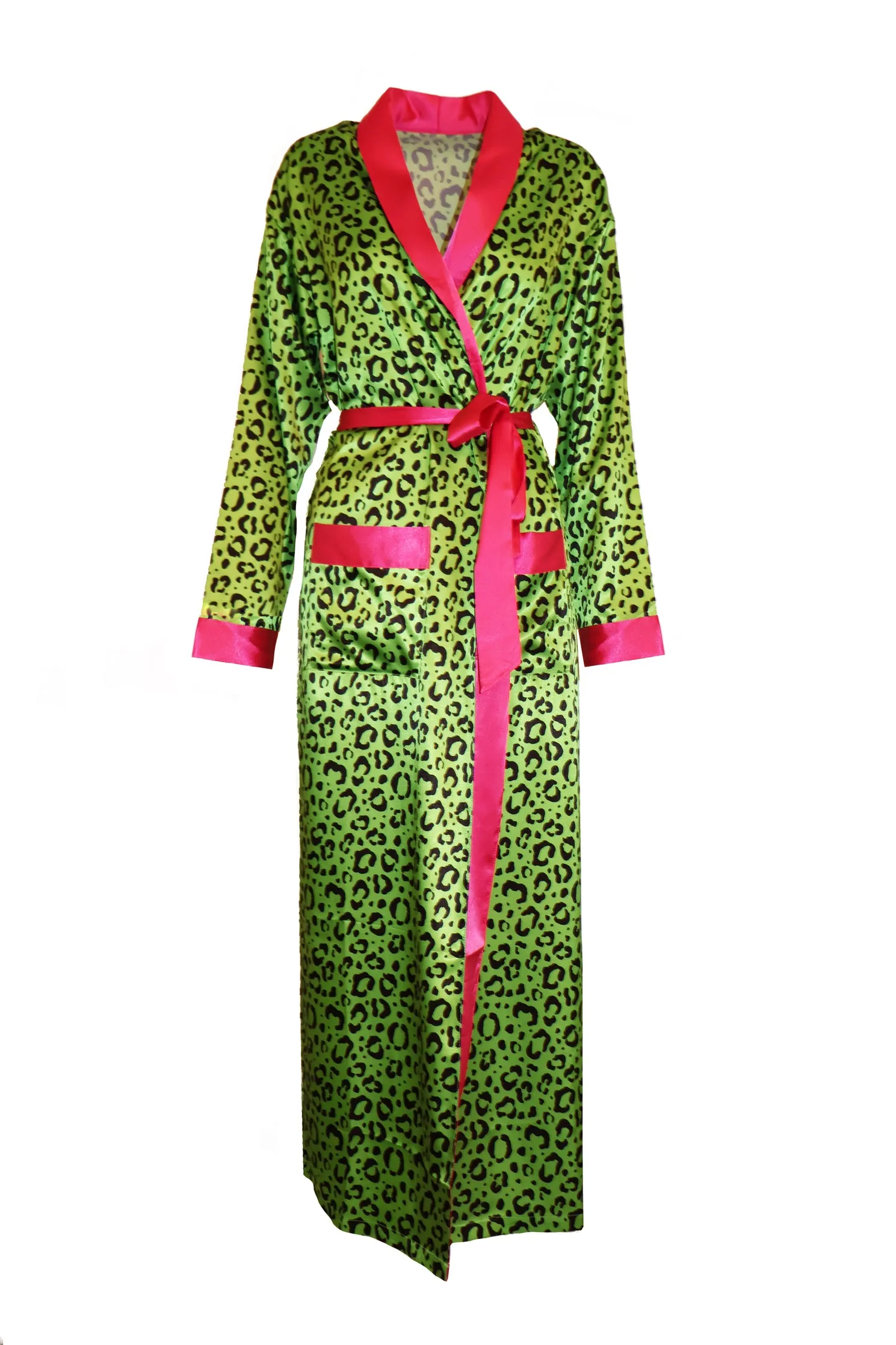 Luinluland X M&A - The Robe in Neon Leopard