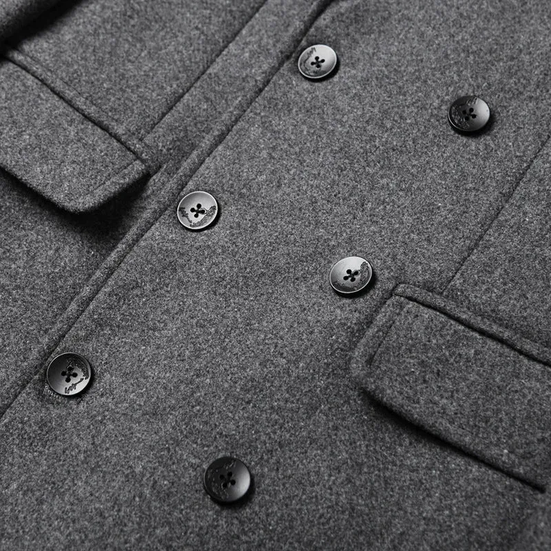 Martin Blanc Liverpool Wool Coat
