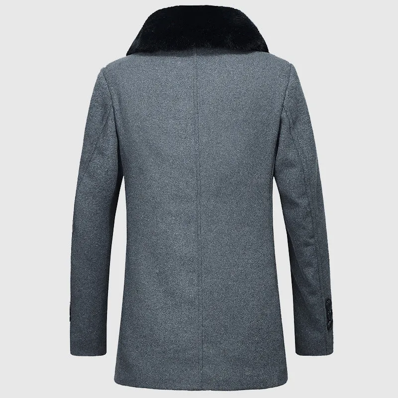 Martin Blanc Refined Winter Wool Coat