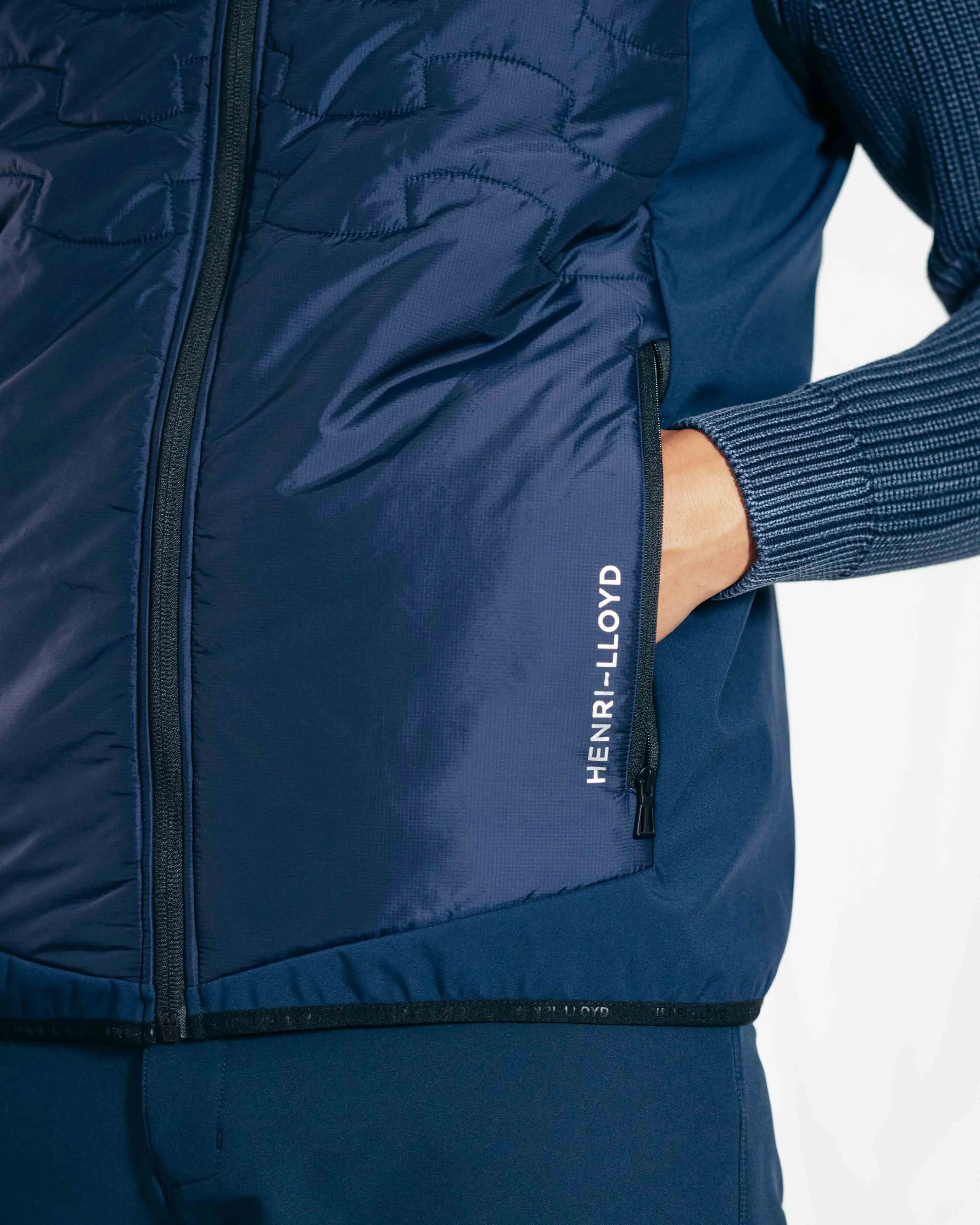 Mav-Hybrid Vest Blu -Navy Blue
