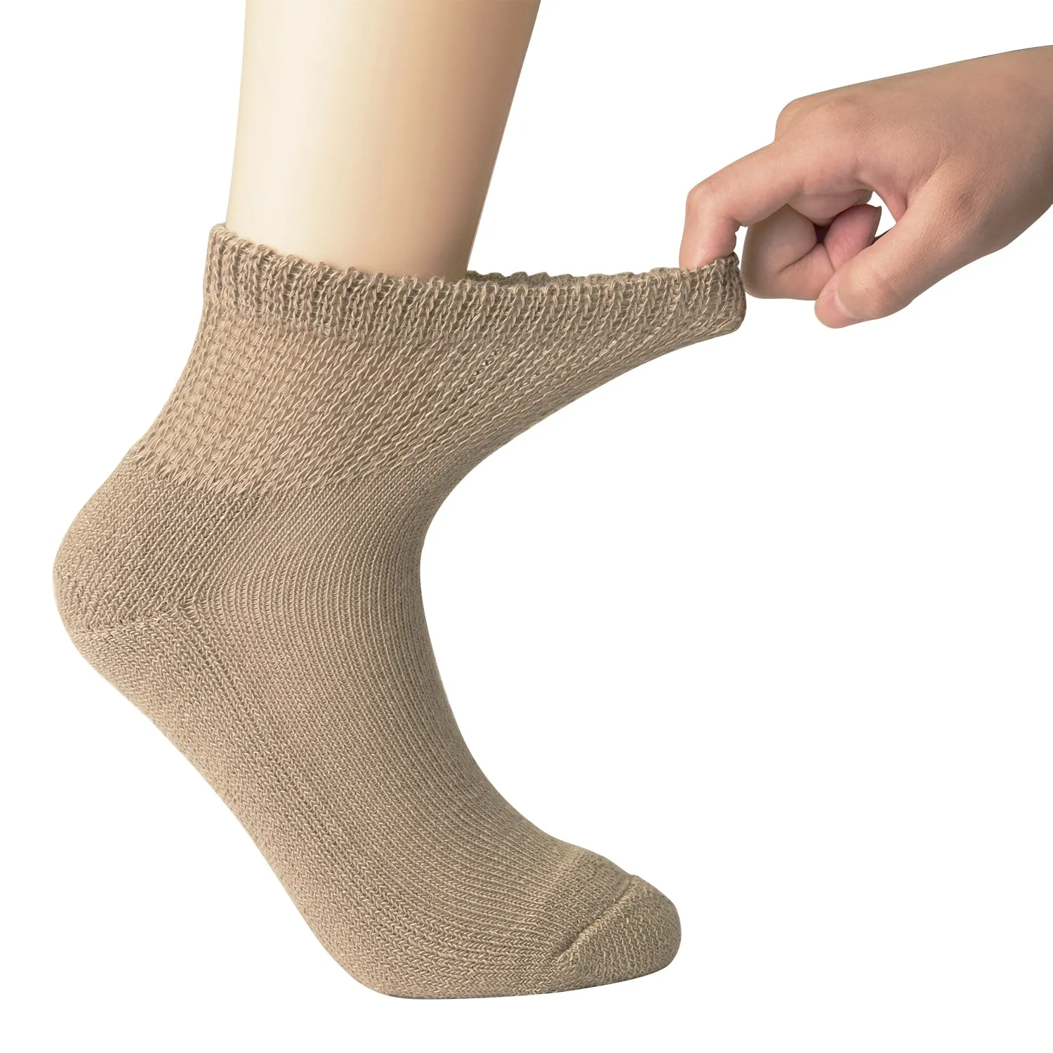 MD Polyester Loose Ankle Socks Cushion Circulatory