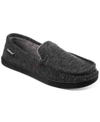 Men’s Heather Knit Preston Moccasin Slippers