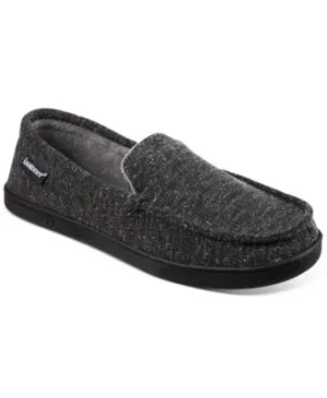 Men’s Heather Knit Preston Moccasin Slippers