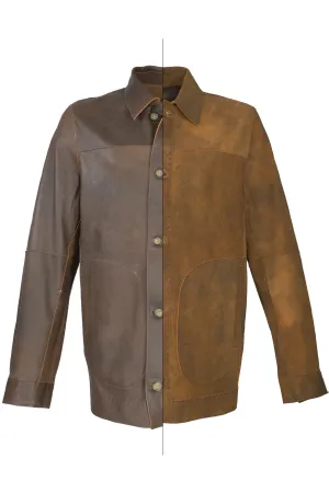 Missani Reversible Leather Jacket