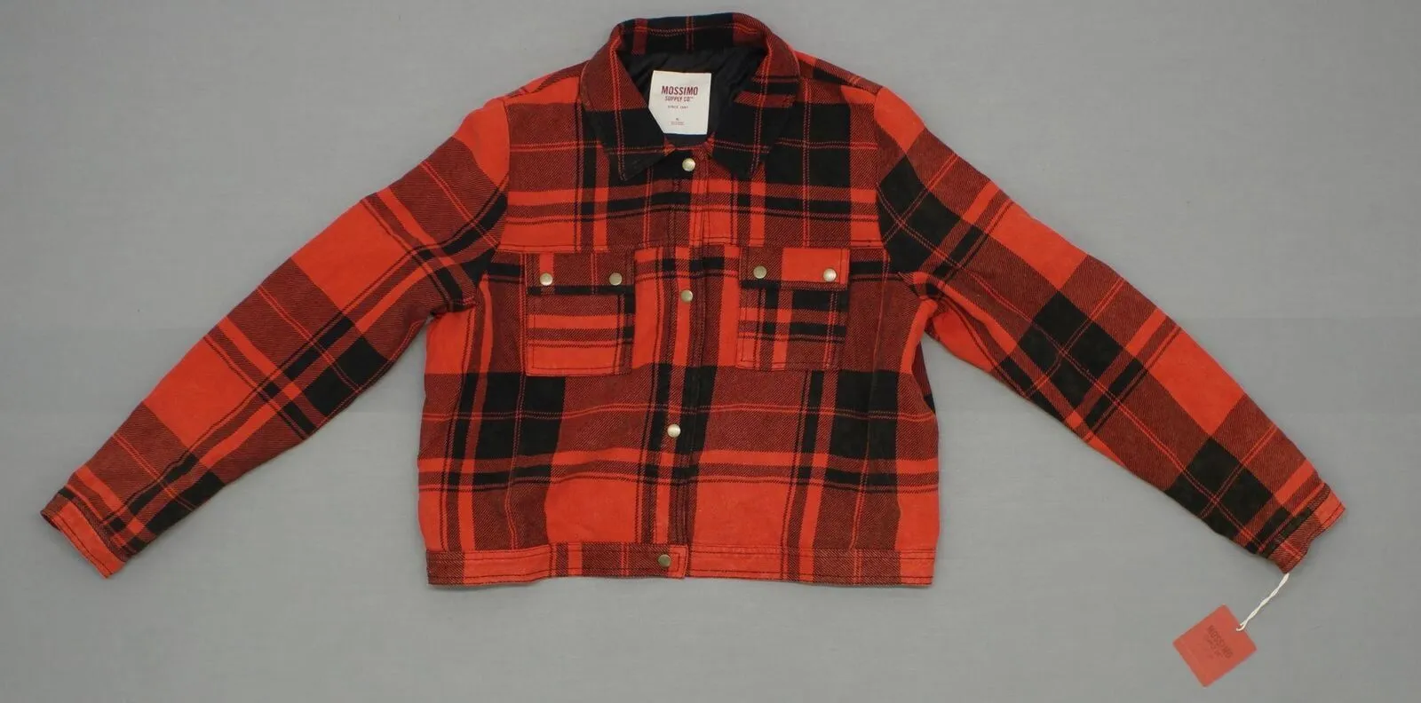Mossimo Women's Snap Up Flannel Jacket