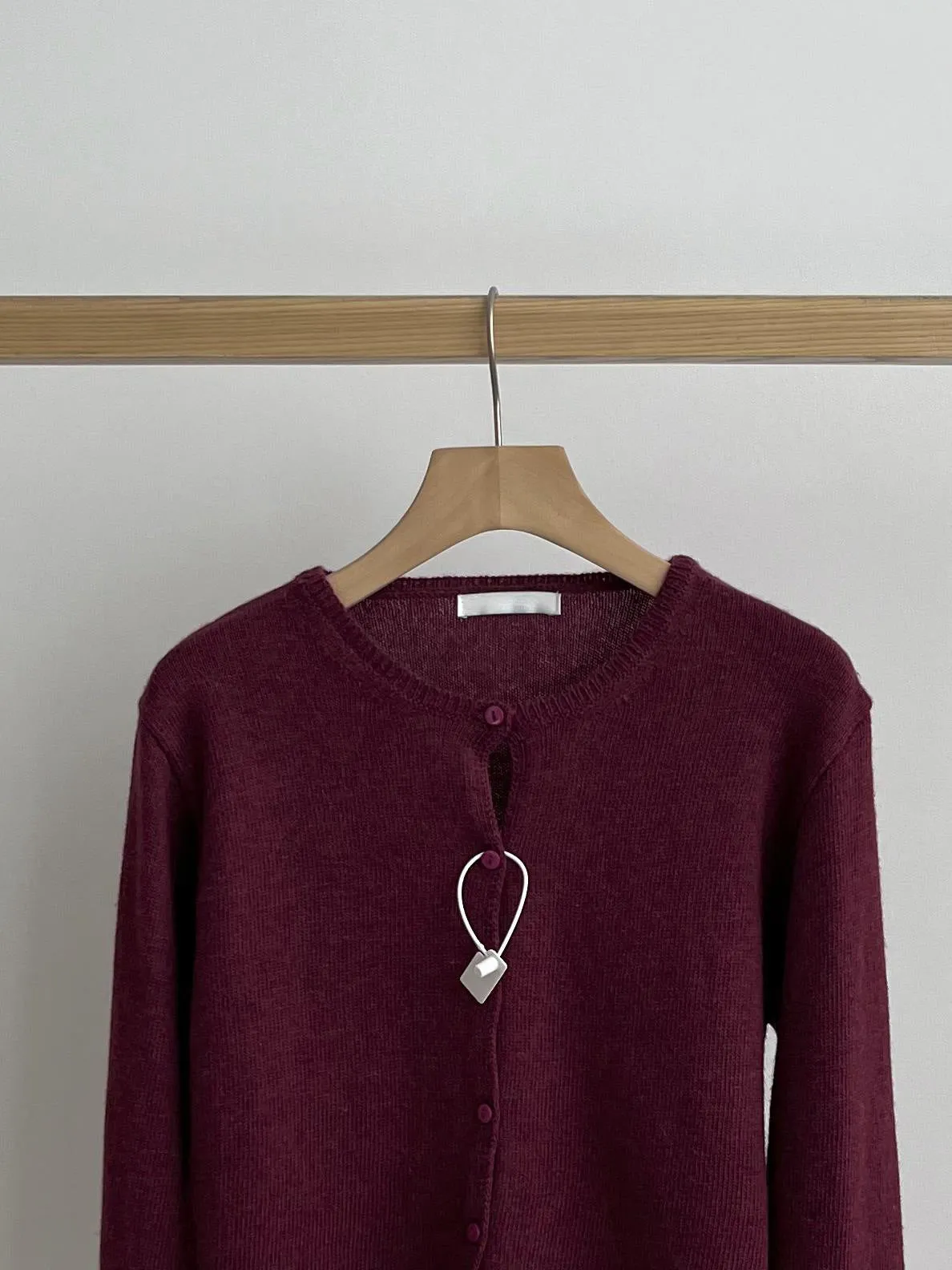NEW & IN-STOCK - Korean Cropped Wool Blend Cardigan