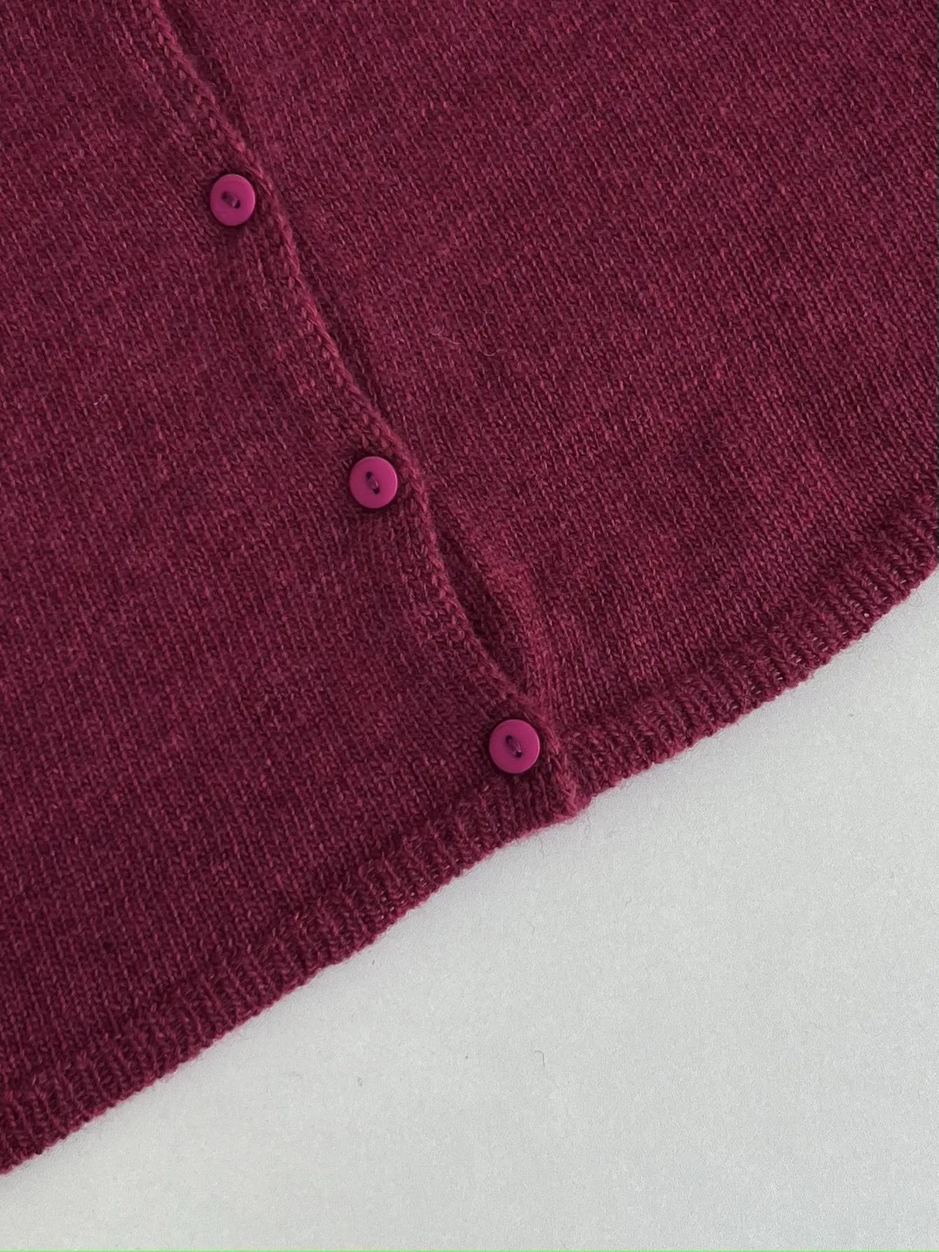 NEW & IN-STOCK - Korean Cropped Wool Blend Cardigan