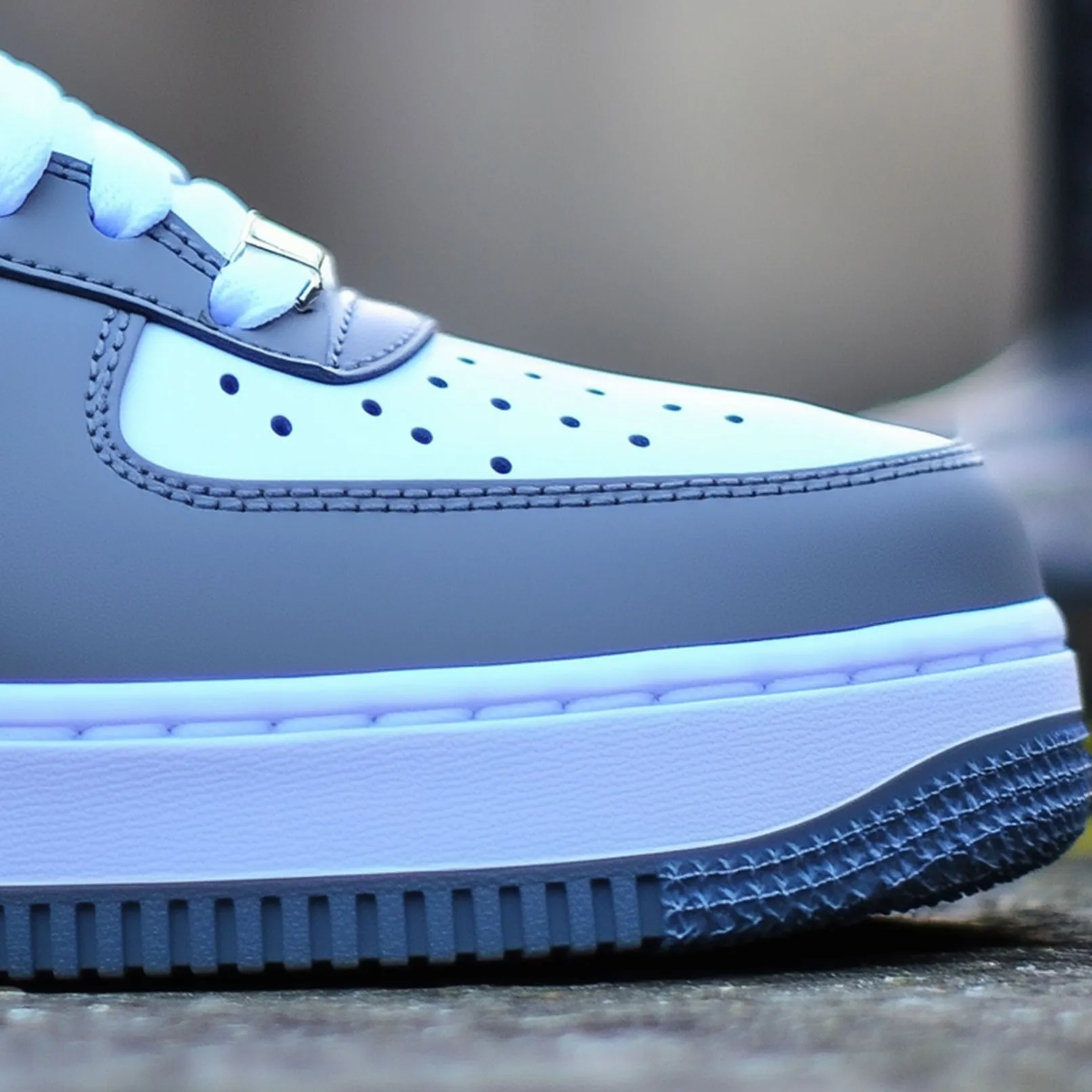 Nike Air Force 1 Custom Sneakers | Sunset Storm