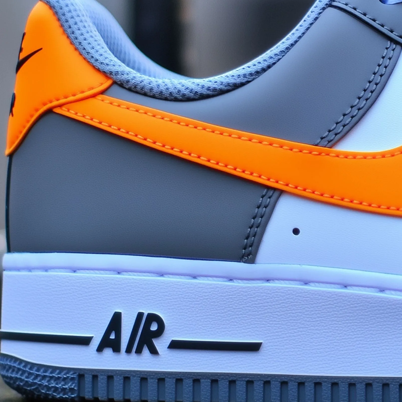 Nike Air Force 1 Custom Sneakers | Sunset Storm