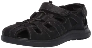 Nunn Bush Men's Rio Vista Fisherman Sandal Water Shoe, Black, 13