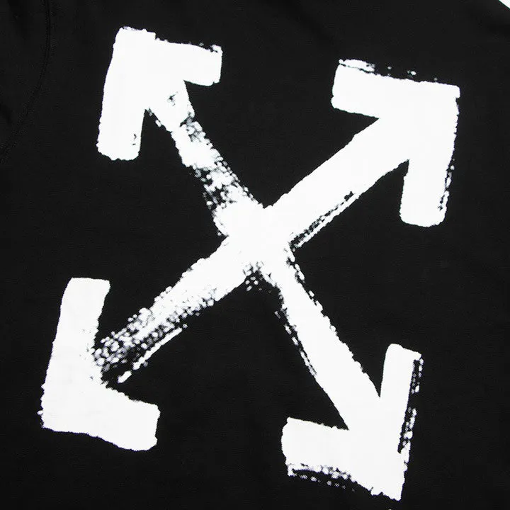 OFF WHITE Paint Arrow Hoodie Oversize