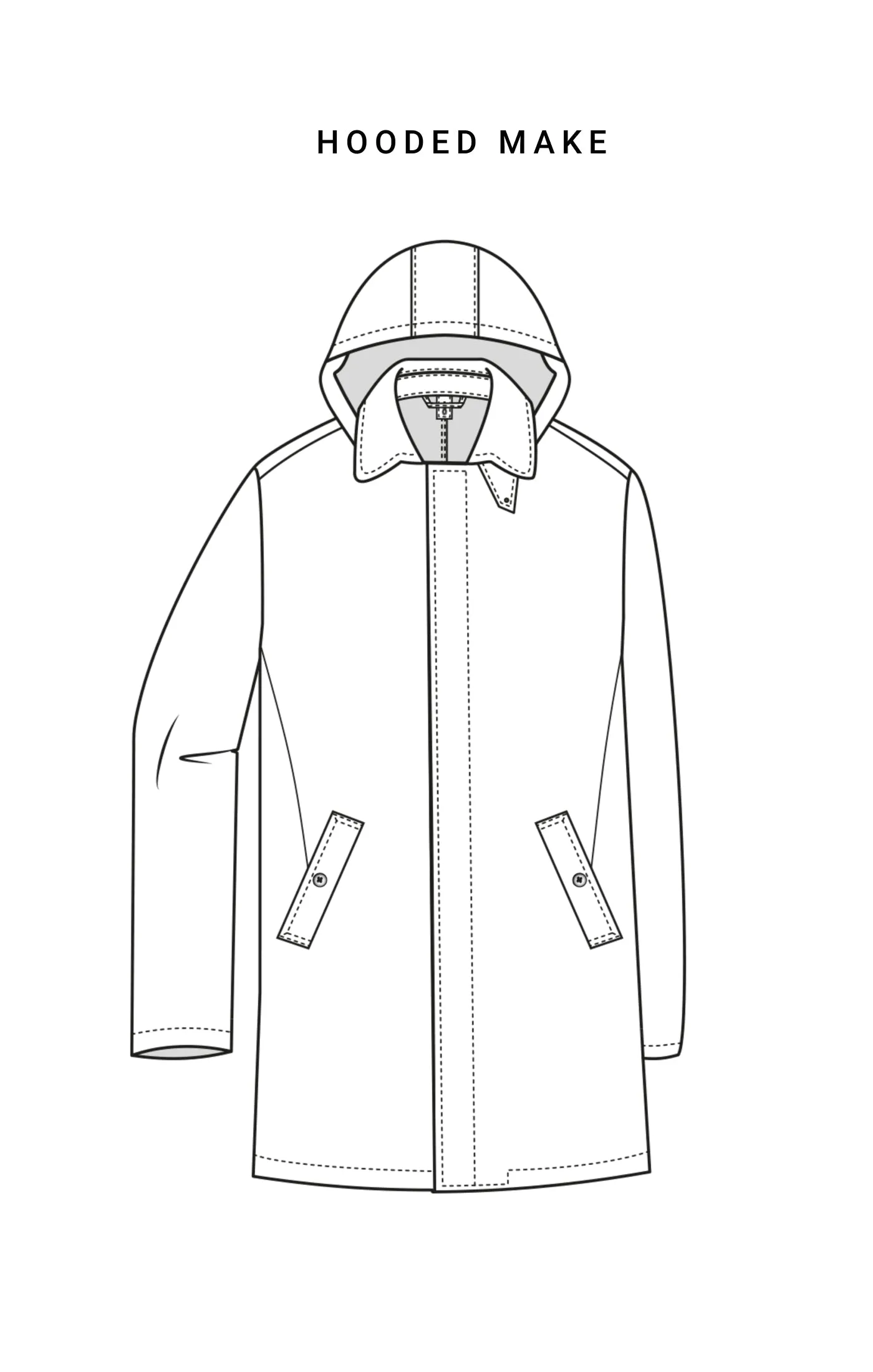 Olmetex Navy Lightweight Bonded Water-Repellent Technical Windbreaker