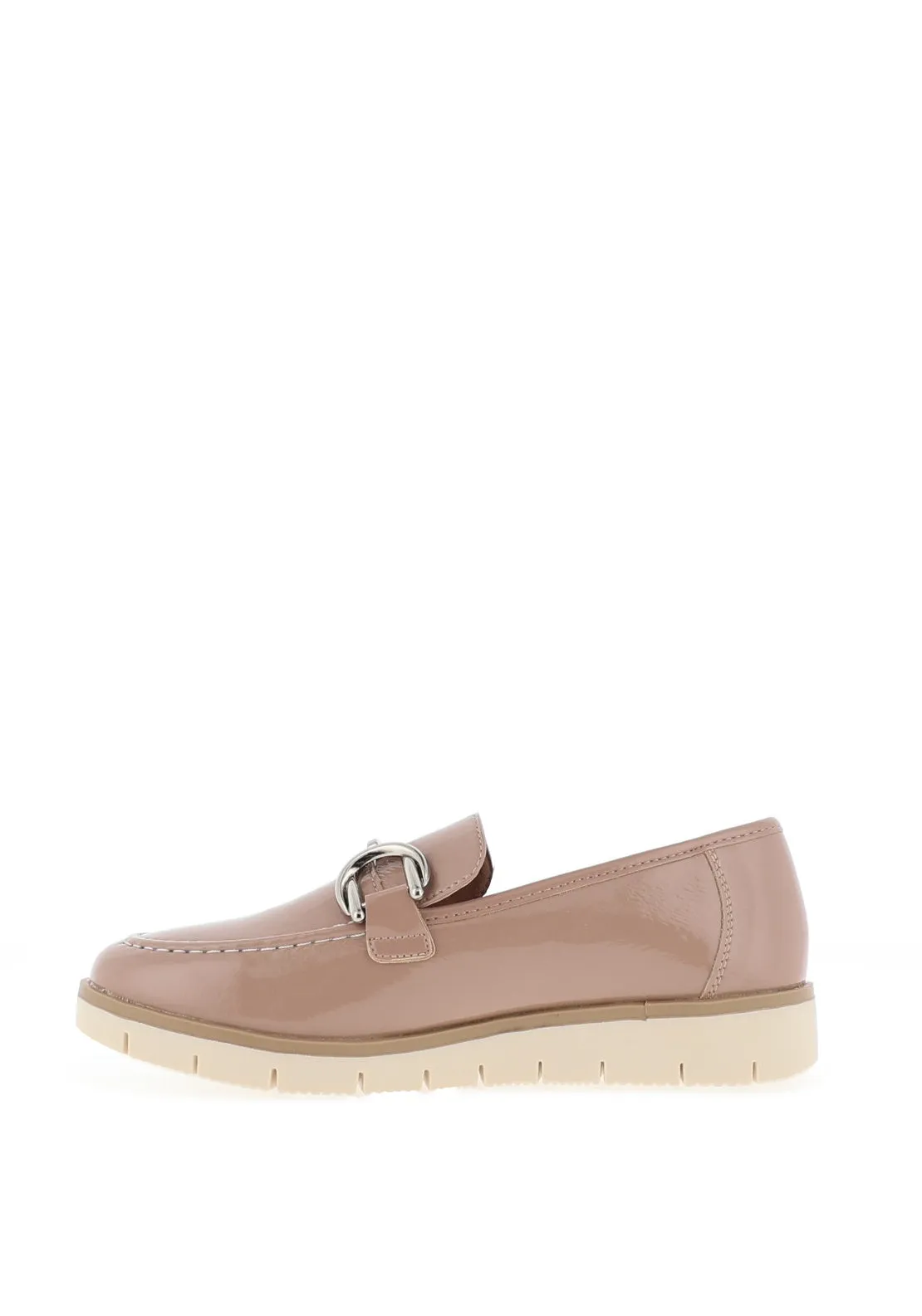 Patrizio Como Menfi Patent Loafers, Moka
