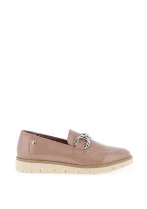 Patrizio Como Menfi Patent Loafers, Moka
