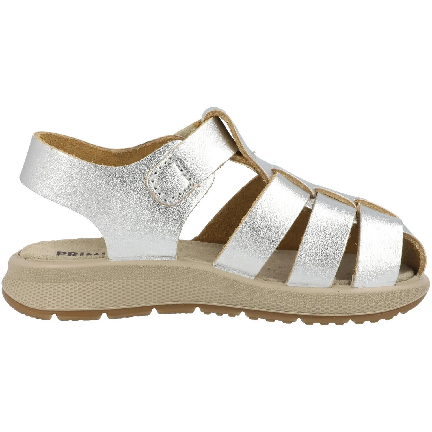 Primigi Pio Silver Fisherman Sandals for Kids