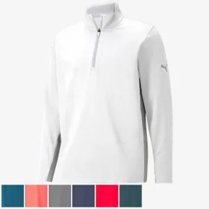 Puma Gamer Golf 1/4 Zip XL Bright White (599127-02)