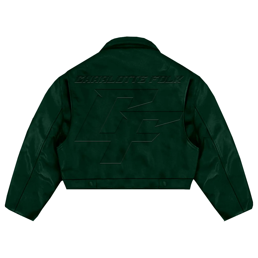 Refined Leather Jacket (Green)