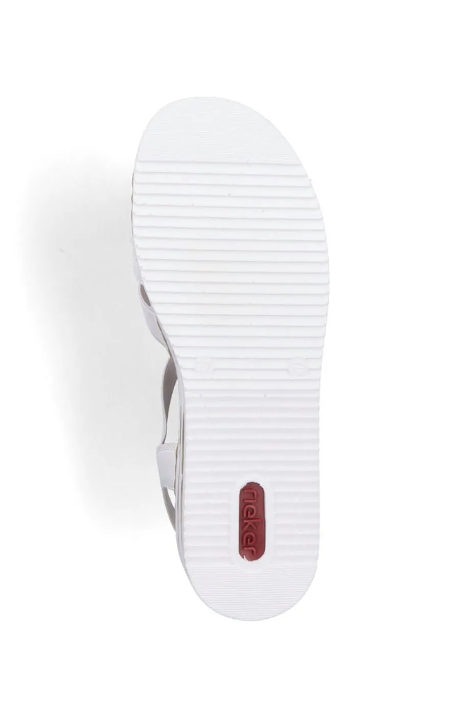 Rieker Diamante Sandal in White